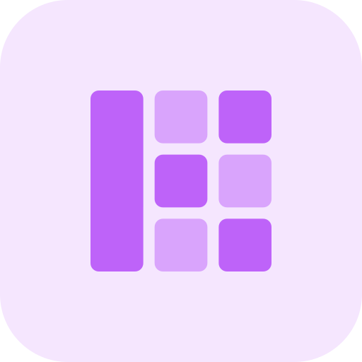 links Pixel Perfect Tritone icoon