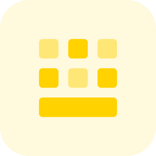 グリッド Pixel Perfect Tritone icon
