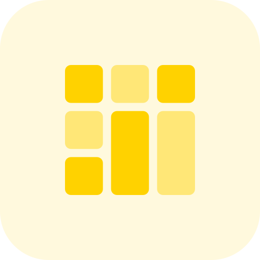 siatka Pixel Perfect Tritone ikona