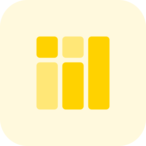사이드 바 Pixel Perfect Tritone icon