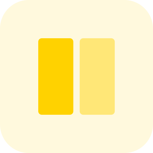 Verticals Pixel Perfect Tritone icon