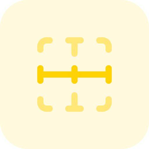 horizontal Pixel Perfect Tritone icono