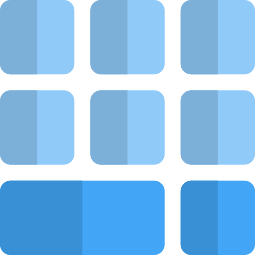 onderkant Pixel Perfect Flat icoon