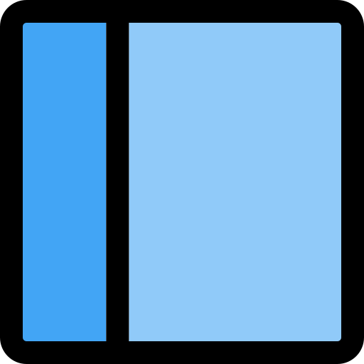垂直 Pixel Perfect Lineal Color icon
