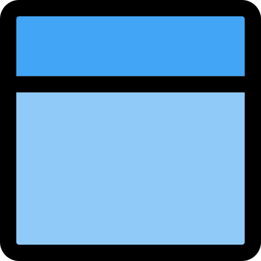 두 부분 Pixel Perfect Lineal Color icon