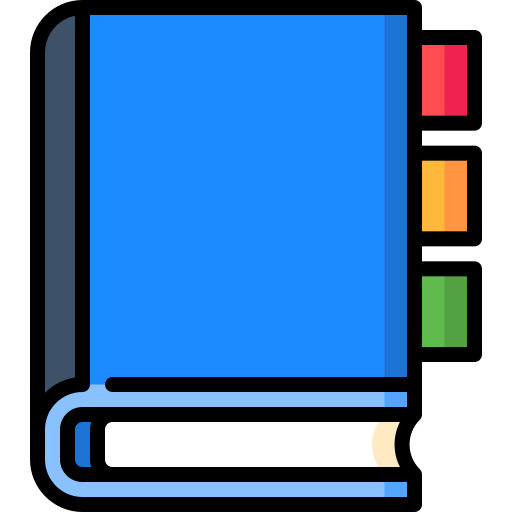 adresboek Special Lineal color icoon