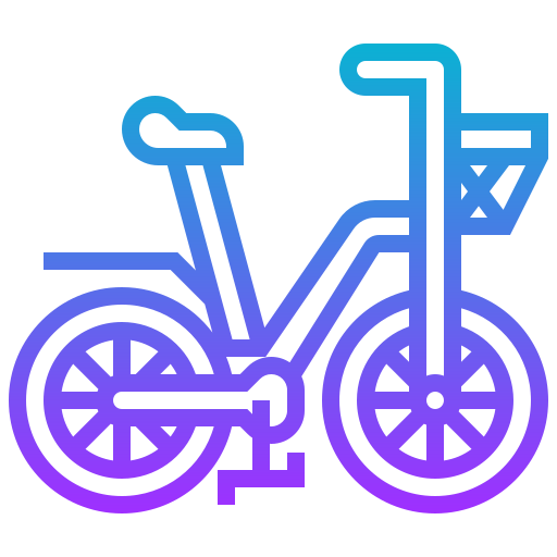 自転車 Meticulous Gradient icon