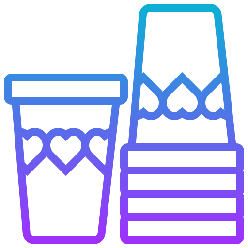 Cups Meticulous Gradient icon