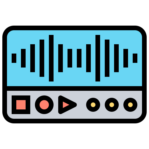 audio Meticulous Lineal Color ikona