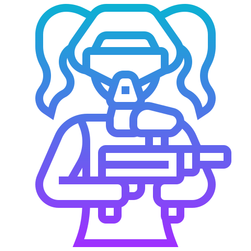 Paintball Meticulous Gradient icon