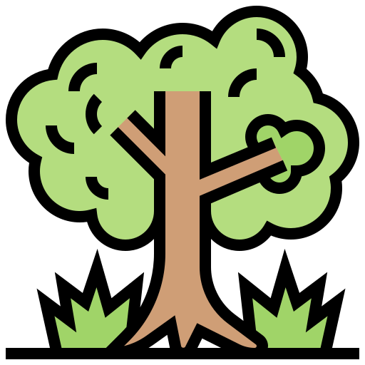 Tree Meticulous Lineal Color icon