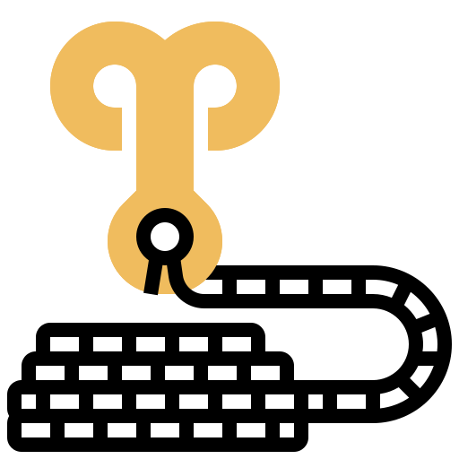 Grappling hook Meticulous Yellow shadow icon