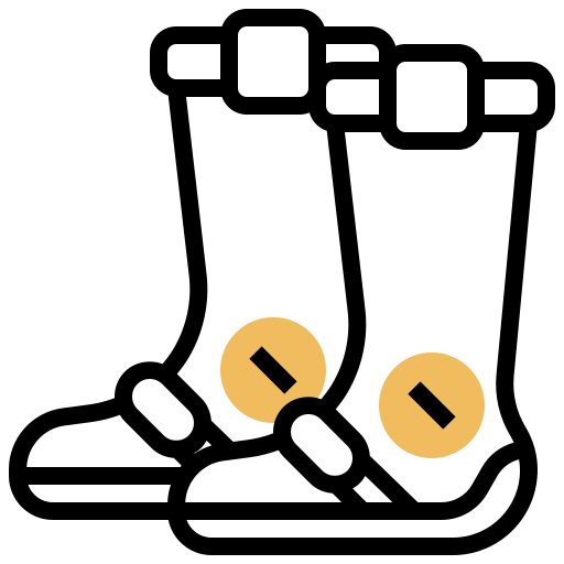 botas Meticulous Yellow shadow icono