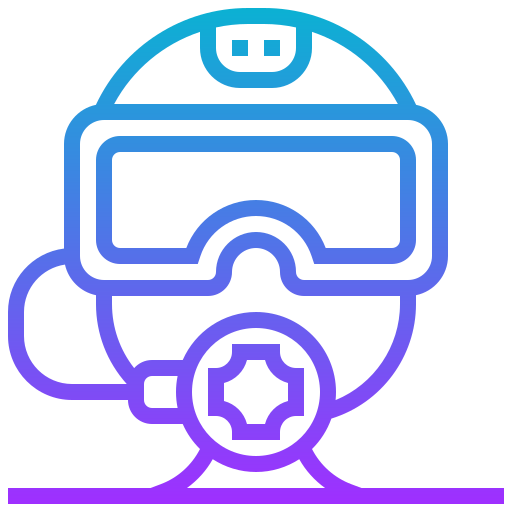 Mask Meticulous Gradient icon