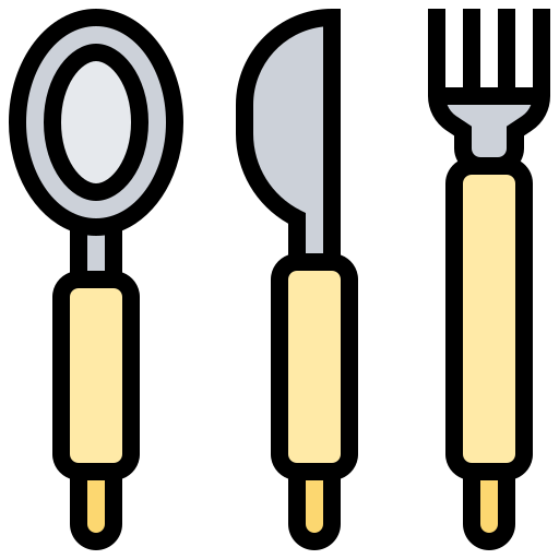 Cutlery Meticulous Lineal Color icon
