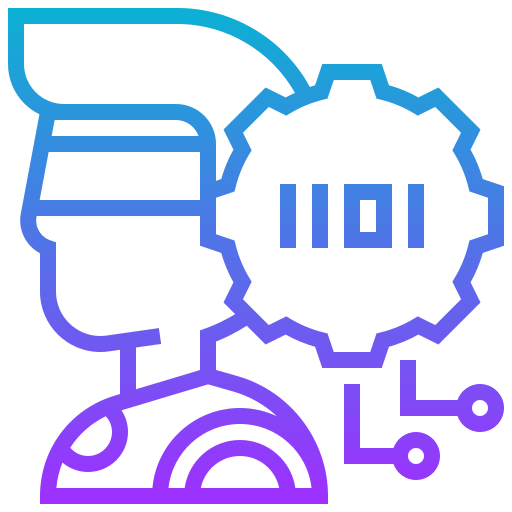 Binary code Meticulous Gradient icon