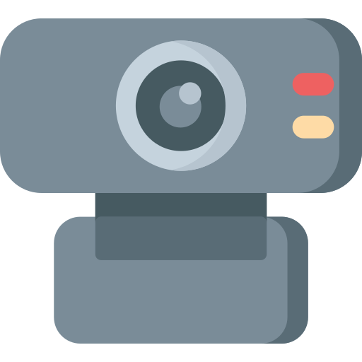 cámara web Special Flat icono