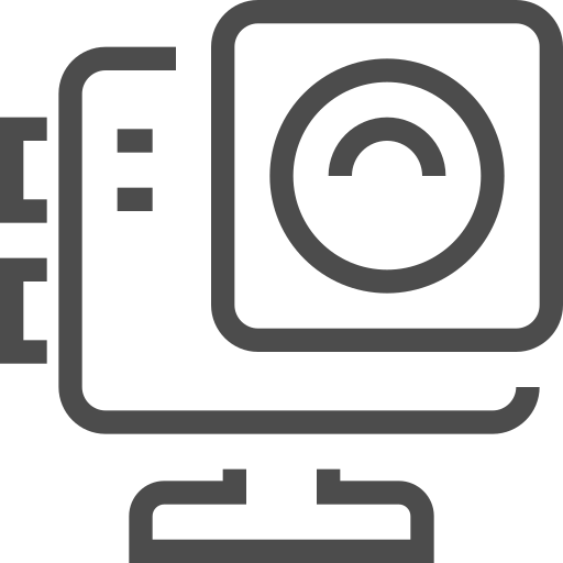Action camera Generic Detailed Outline icon
