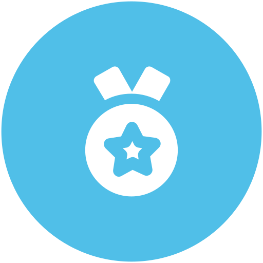 스타 메달 Generic Circular icon