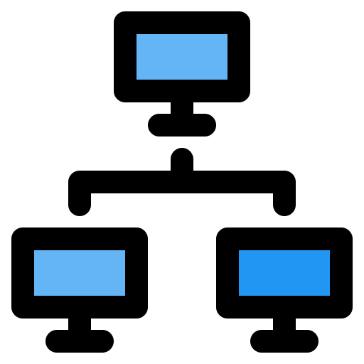 コンピューターネットワーク Generic Outline Color icon