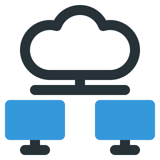 Cloud network Generic Mixed icon