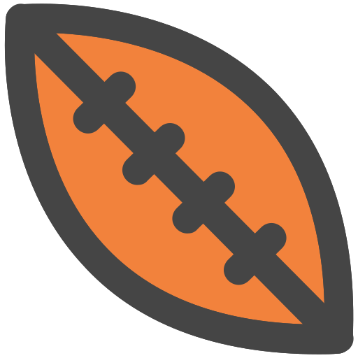 rugby-sport Generic Outline Color icon