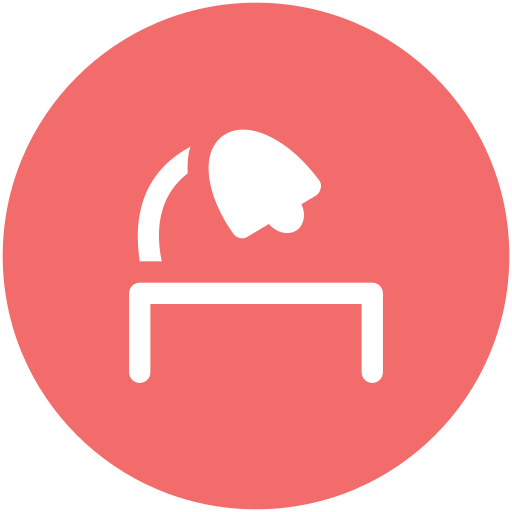 デスクランプ Generic Circular icon