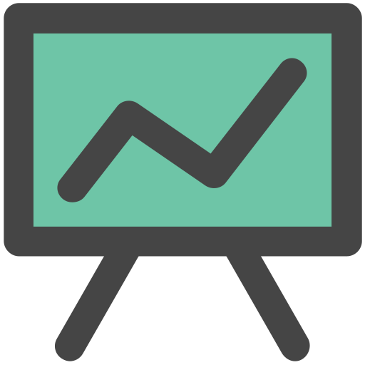 Graphical presentation Generic Outline Color icon
