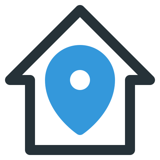 Home address Generic Mixed icon