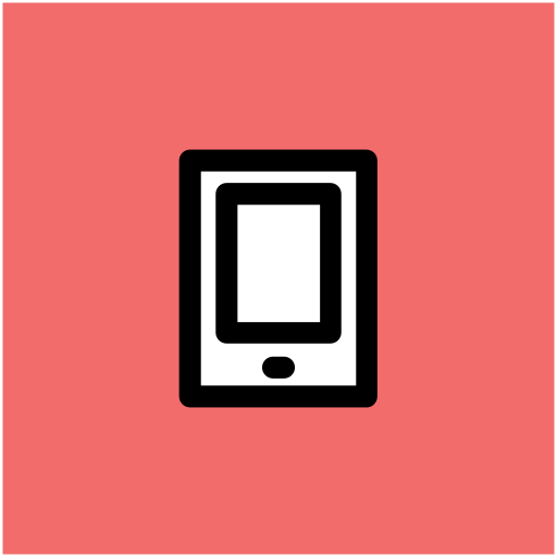 mobiltelefon Generic Square icon