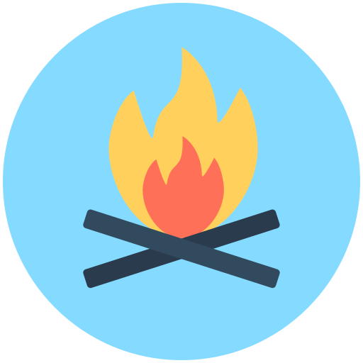 캠프 불 Generic Circular icon