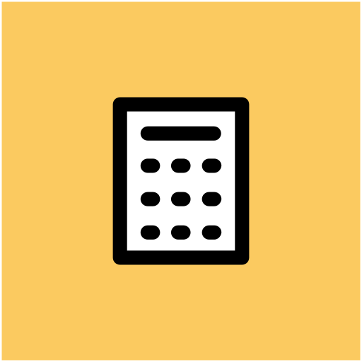kalkulator Generic Square ikona