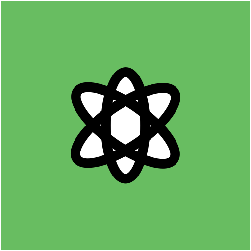Atomic structure Generic Square icon