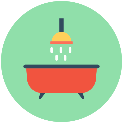 bañera Generic Circular icono