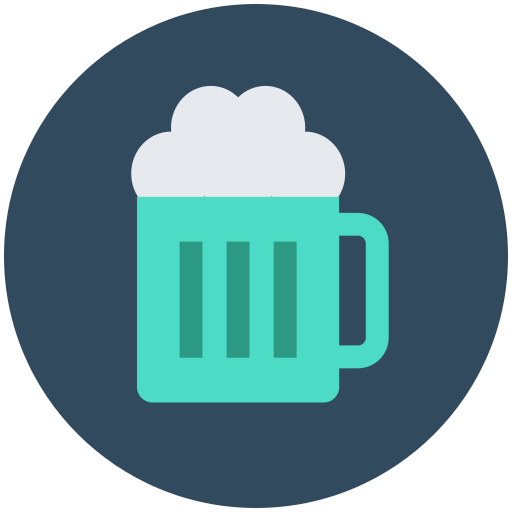 맥주 잔 Generic Circular icon