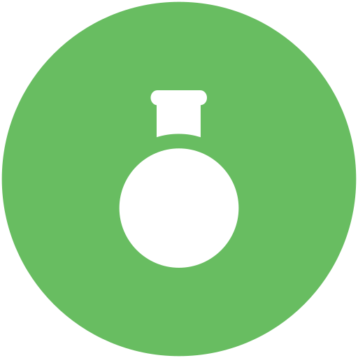 メスフラスコ Generic Circular icon