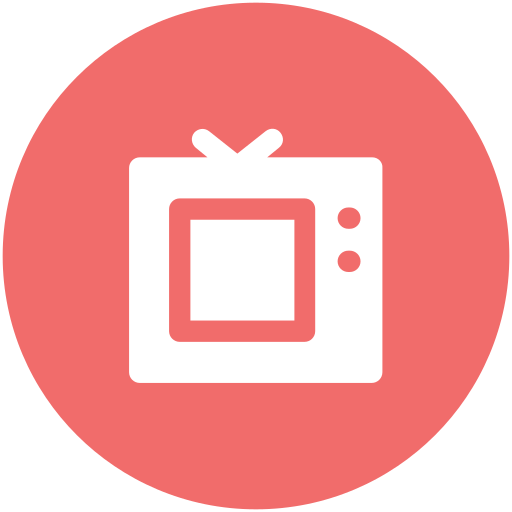 Tv monitor Generic Circular icon