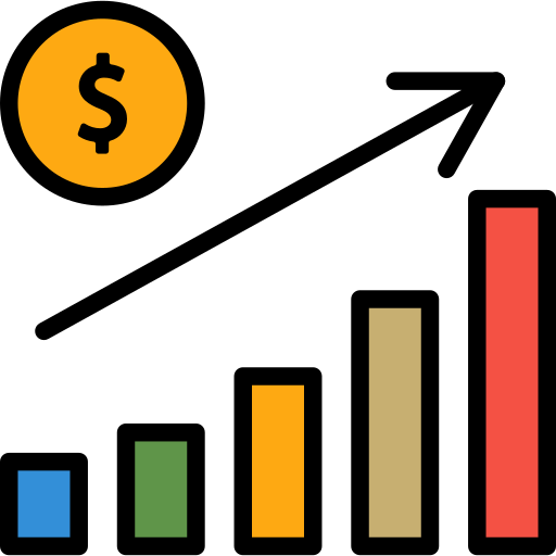 graph Generic Outline Color icon