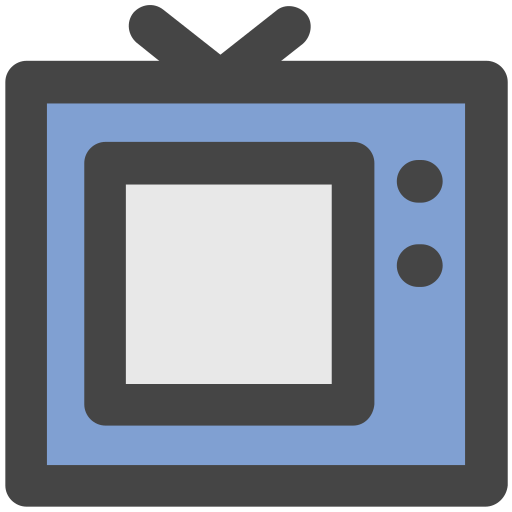tv 모니터 Generic Outline Color icon