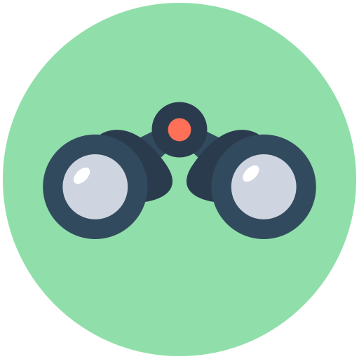 prismáticos Generic Circular icono