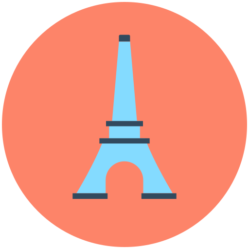 에펠 탑 Generic Circular icon