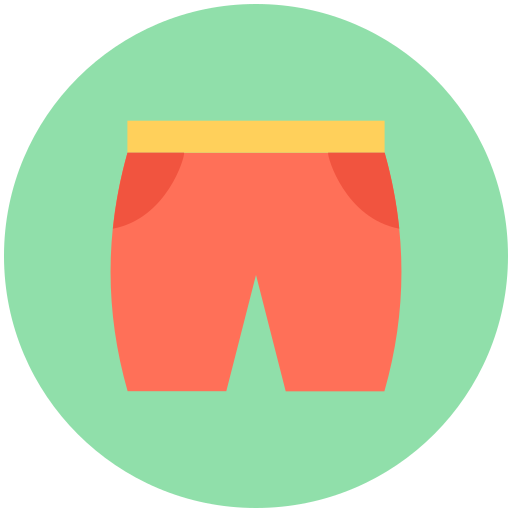 pantalones cortos Generic Circular icono