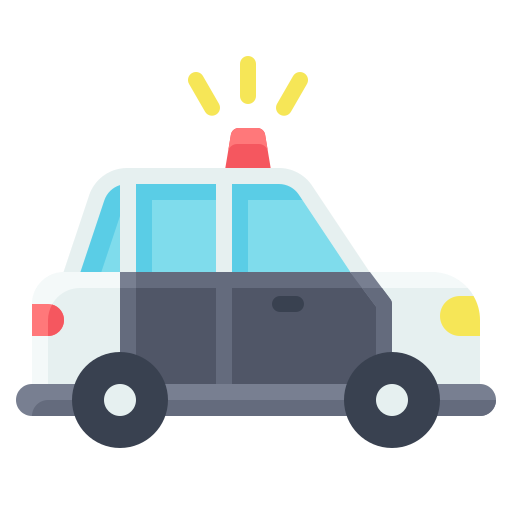 警察車両 Generic Flat icon