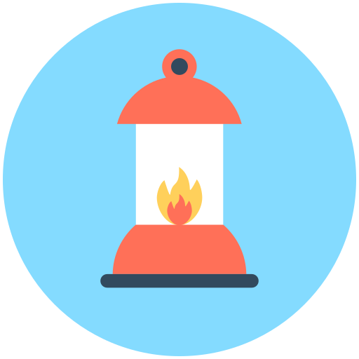 Oil lamp Generic Circular icon