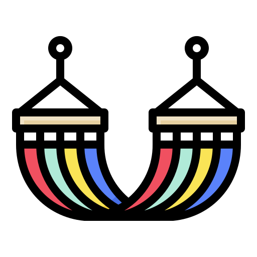 hamak Generic Outline Color ikona