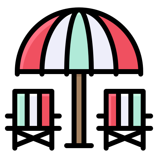 strandstuhl Generic Outline Color icon