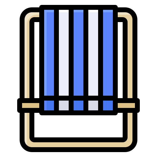 strandstuhl Generic Outline Color icon