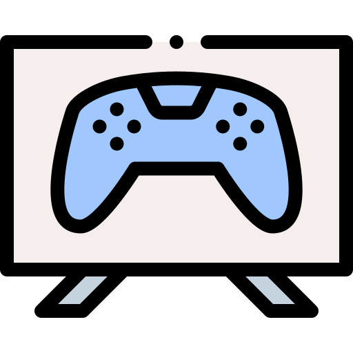 ゲーム Detailed Rounded Lineal color icon
