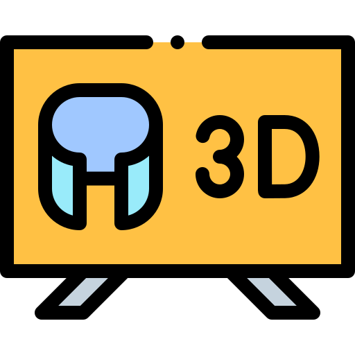 3d Detailed Rounded Lineal color icon