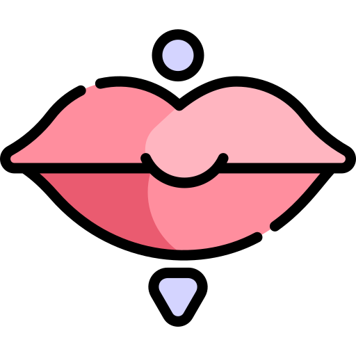 penetrante Kawaii Lineal color icona
